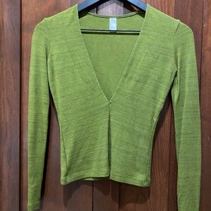 American Apparel Long Sleeve V-Neck